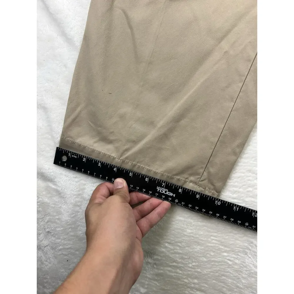 Banana Republic Chino Pants Mens 36x30 Khaki Beige Slim Fit Dawson